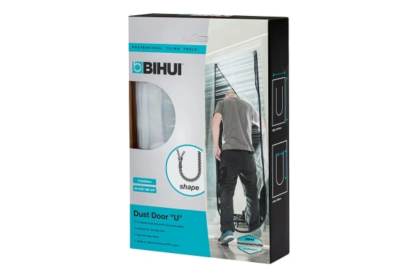 Дверь защитная многоразовая на молнии против пыли BIHUI 2200х1120мм.  TDZD