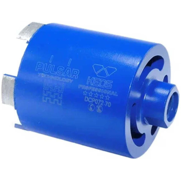 Коронка алмазная по бетону KEOS PULSAR M16 72/70мм микроудар  DCP072.70 в Екатеринбурге