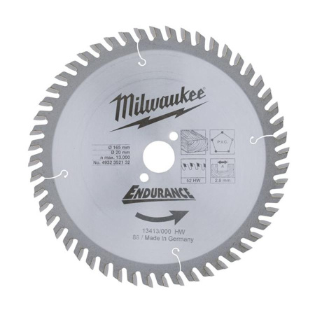Пильный диск Milwaukee 190/30 Z54