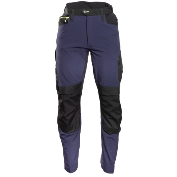 Брюки рабочие HOEGERT TAUBER 4-way stretch темно-синие  L (52) HT5K813-L