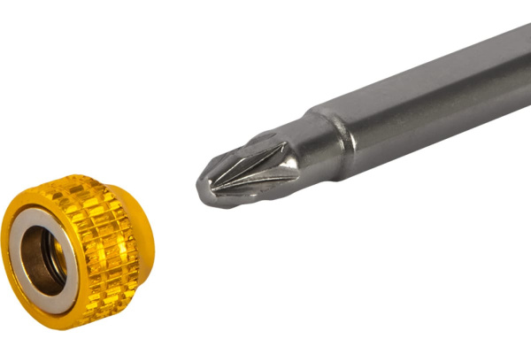 Бита с магнитным кольцом ПРАКТИКА РZ2-110мм Профи 1шт. в блистере 915-649 в Екатеринбурге