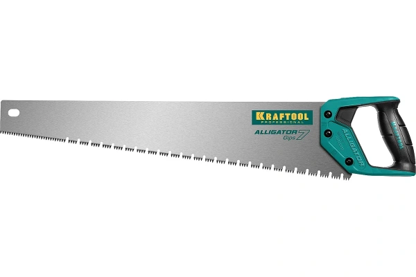 Ножовка по гипсу Kraftool Alligator Gips 7TPI, 550мм.  15210 в Екатеринбурге 