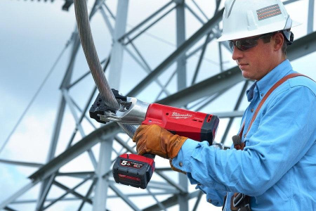 Акк. гидравлический инструмент Milwaukee для резки кабеля M18 HCC45-0C FUEL ONE-KEY