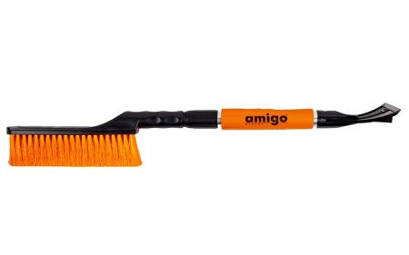 Щетка-сметка Amigo Grande телескопическая для уборки снега 71082 в Екатеринбурге 