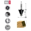 Фреза фасочная Woodwork с подшипником угол=45° D=44.5 L=69 S=12  936.4545.12 в Екатеринбурге