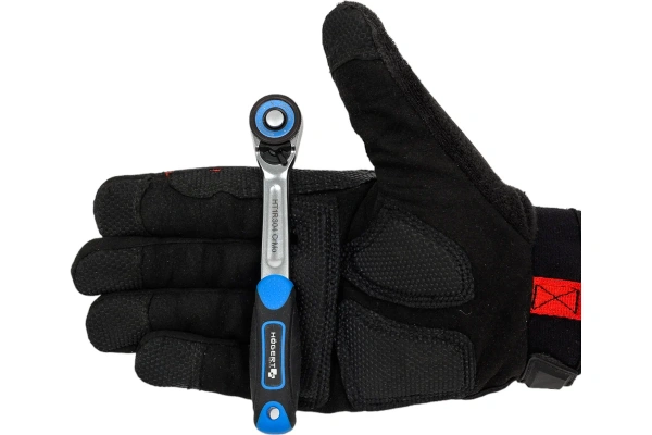 Трещотка HOEGERT с кнопкой 1/4 72Т  HT1R304 в Екатеринбурге 