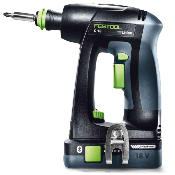 Аккумуляторная безударная дрель-шуруповерт FESTOOL C18 HPC 4,0 I-Plus Li 576435 в Екатеринбурге