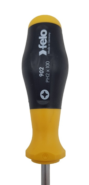 Отвертка крестовая Felo PH2х100 90220310 в Екатеринбурге 