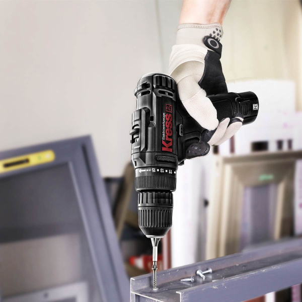 Аккумуляторная дрель-шуруповерт KRESS 12В 2Ачx2 KU201.2 в Екатеринбурге