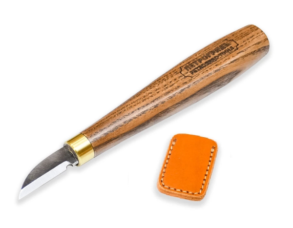 Нож резчицкий ПЕТРОГРАДЪ Богородский 180/40мм. М00013388 в Екатеринбурге 