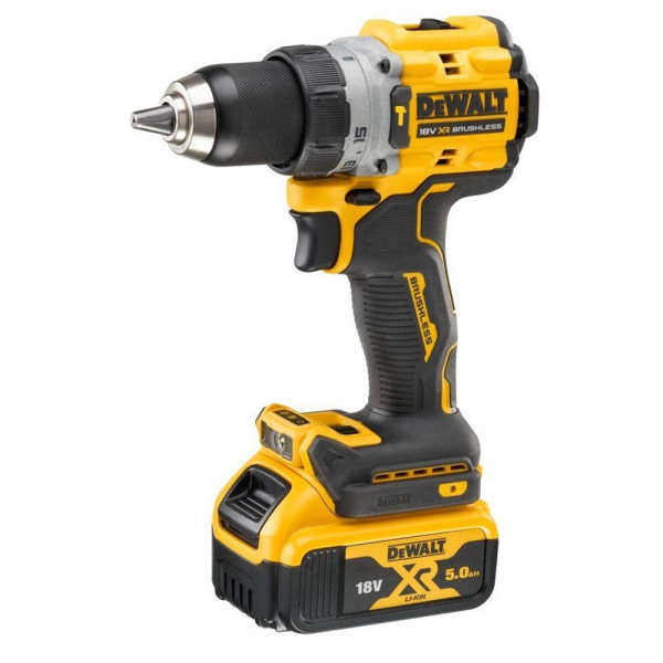 Шуруповерт аккумуляторный ударный "DeWalt" DCD805P2(18В,Li-Ion,BL,5.0Ач,550-2000об/мин,2акк) в Екатеринбурге