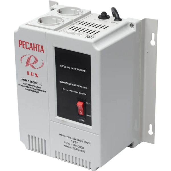 Стабилизатор Ресанта АСН- 1 000 Н/1-Ц  Lux 63/6/14 в Екатеринбурге