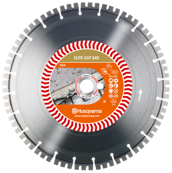 Диск алмазный "HUSQVARNA" ELITE-CUT S45-400-20,0/25,4  5798116-30