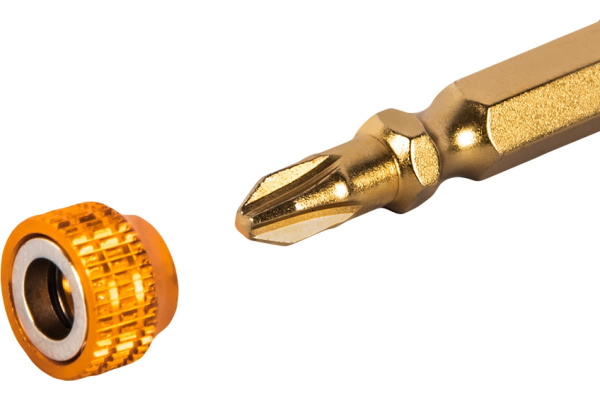 Биты  двусторонние с магнитным кольцом ПРАКТИКА РН2-РZ2 65мм Профи 1шт. в блистере 915-656 в Екатеринбурге