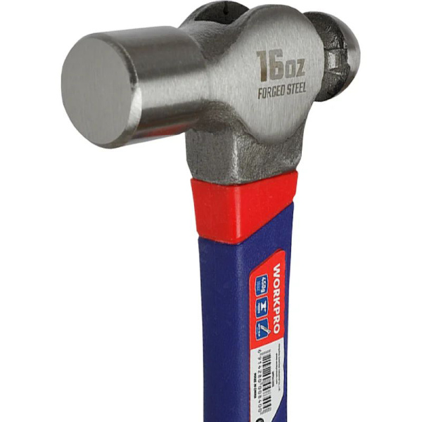 Молоток рихтовочный PRO 450г (фибергласовая рукоятка) Workpro ,WP241029 в Екатеринбурге 