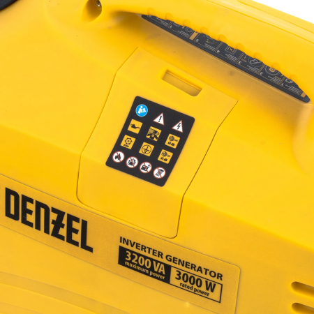Генератор инверторный  "Denzel" GT-3200iS 3.2кВт, 230В, бак 6литров  94703 в Екатеринбурге