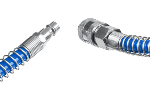 Шланг пневматический спиральный ЗУБР 6х8мм. 15метров.  6473-15 в Екатеринбурге