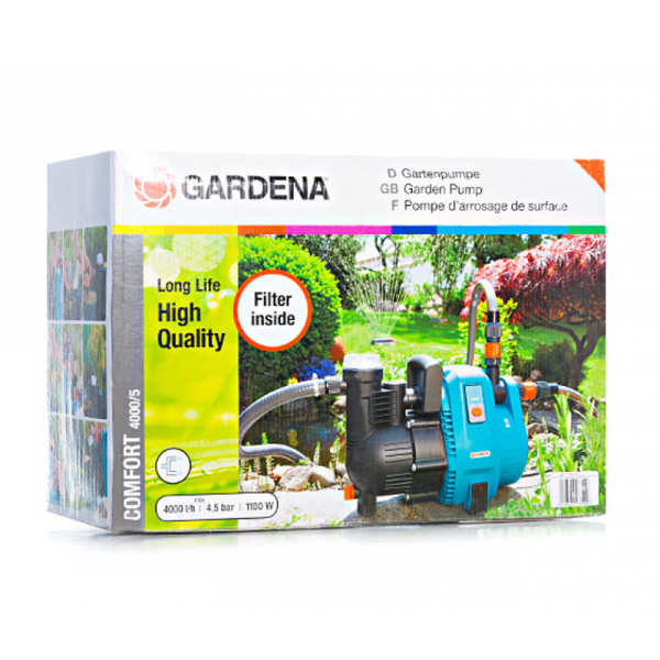 Поверхностный самовсасывающий насос Gardena 4000/5 Comfort промо01732-20.000.00 в Екатеринбурге