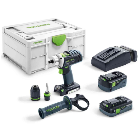 Аккумуляторная безударная дрель-шуруповерт FESTOOL DRC I-Plus 576459 в Екатеринбурге