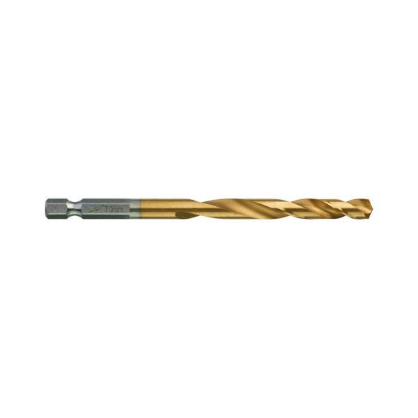 Сверло по металлу Milwaukee RedHEX HSS-G TiN 7мм (1шт)