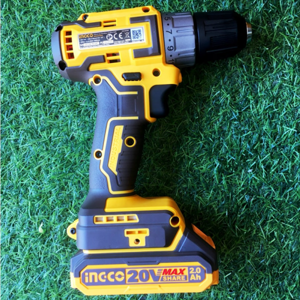 Аккумуляторная бесщеточная дрель INGCO CDLI20508 в Екатеринбурге