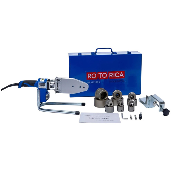 Сварочный аппарат раструбный ROTORICA Rocket Welder 63 Blue серия Top  RT.3111263