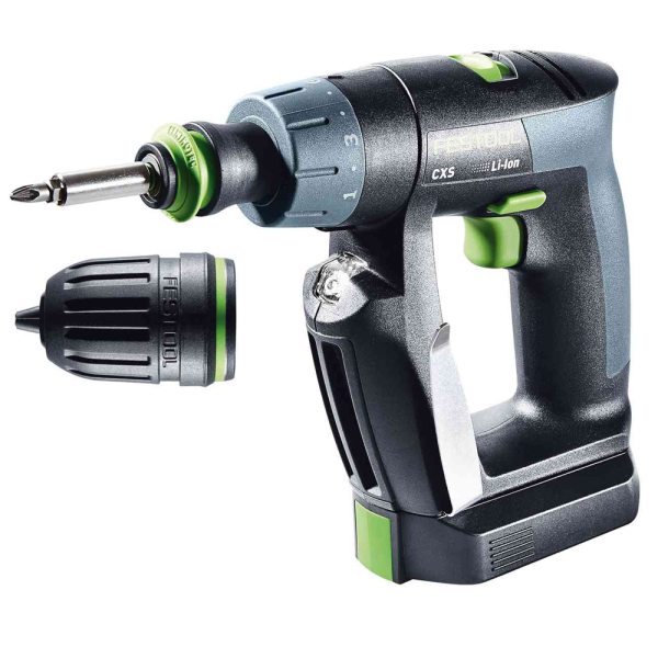 Аккумуляторная безударная дрель-шуруповерт FESTOOL СXS Li 2.6 PLUS SYS3 576092 в Екатеринбурге