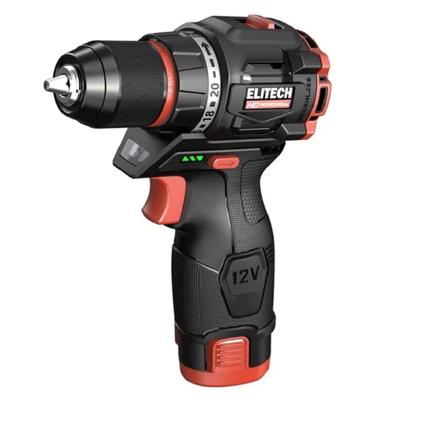 Аккумуляторная дрель-шуруповерт ELITECH CD 12L2  E2201.038.01