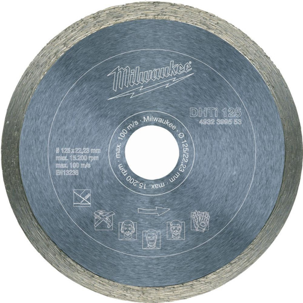 Алмазный диск Milwaukee DHTI 125
