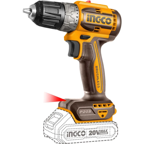 Аккумуляторный шуруповерт  INGCO CDLI20453