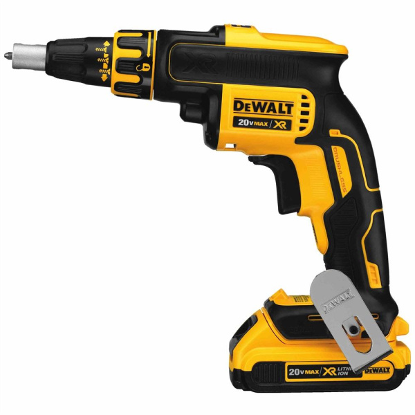 Шуруповерт аккумуляторный безударный, бесщеточный DeWalt DCF620D2