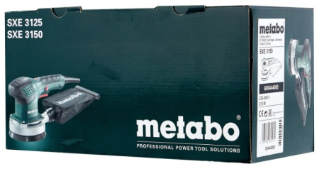 Эксцентриковая шлифмашина Metabo SXE 3150 600444000 в Екатеринбурге