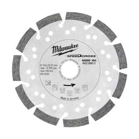 Алмазный диск HUDD 150 Milwaukee