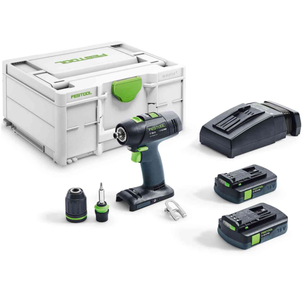 Аккумуляторная дрель-шуруповерт FESTOOL T 18+3 Li 3,1-COMPACT 574908 в Екатеринбурге
