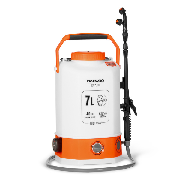 Опрыскиватель аккумуляторный с функцией смешивания DAEWOO DSA 7Li MIX