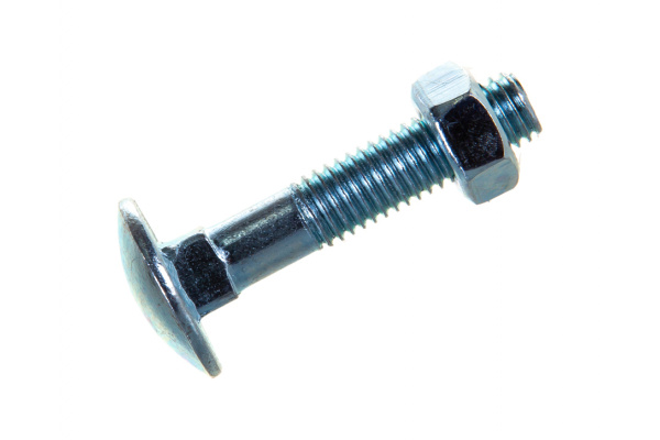 Болт мебельный СТРОЙБАТ DIN 603  8x40 с гайкой 6шт 021400 в Екатеринбурге