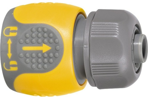 Соединитель для шланга Palisad LUXE 1/2" двухкомпонентный 66243