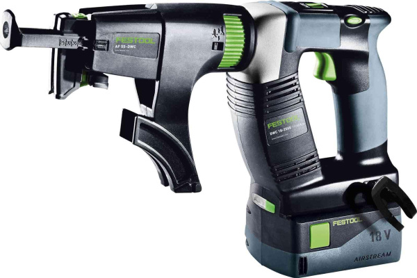 Аккумуляторный безударный шуруповерт, бесщеточный "FESTOOL" DWC Plus DURADRIVE 574743