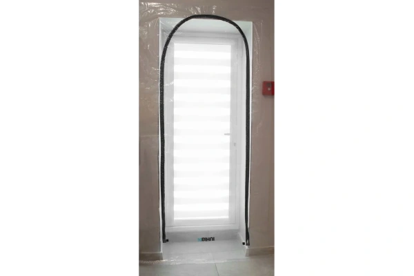 Дверь защитная многоразовая на молнии против пыли BIHUI 2200х1120мм.  TDZD в Екатеринбурге