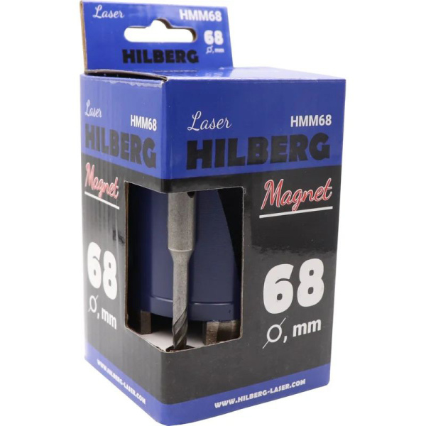 Коронка алмазная по бетону HILBERG Laser Magnet 68 мм HMM68 в Екатеринбурге