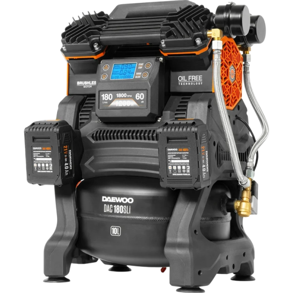 Компрессор поршневой аккумуляторный DAEWOO  DAC 180S Li  в Екатеринбурге