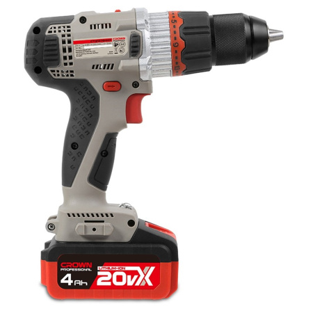 Аккумуляторный шуруповерт CROWN CT21076HMX-4 BMC в Екатеринбурге