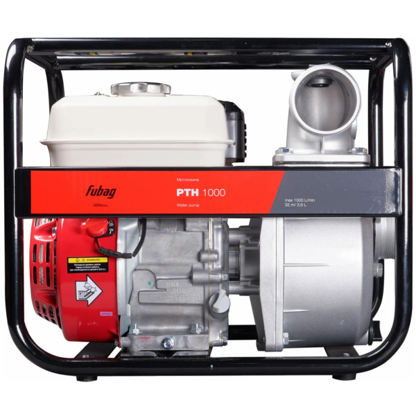 Бензиновая мотопомпа FUBAG PTН 1000 838215 в Екатеринбурге