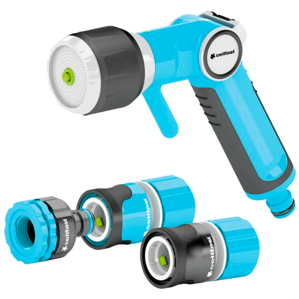 Комплект CELLFAST ERGO с многофункциональным пистолетным оросителем 53-530 в Екатеринбурге