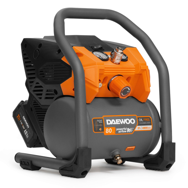 Компрессор аккумуляторный 21В DAEWOO DAC 80S Li SET в Екатеринбурге