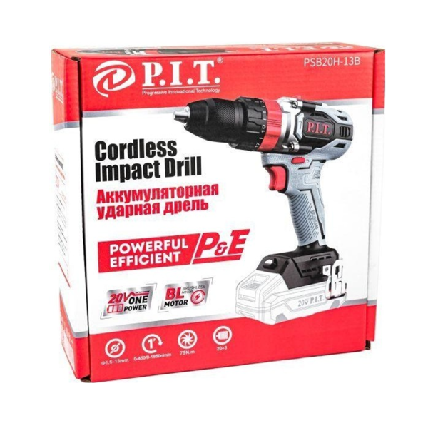 Дрель ударная P.I.T PSB20H-13B SOLO в Екатеринбурге