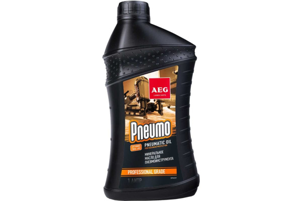 Масло пневматическое минеральное AEG Pneumatic oil 1л  30940