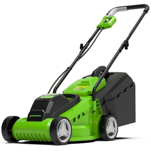 Газонокосилка аккумуляторная Greenworks G24LM33K2 2509607 в Екатеринбурге