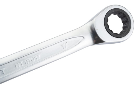 Ключ комбинированный с трещоткой HOEGERT 17мм. HT1R017 в Екатеринбурге 