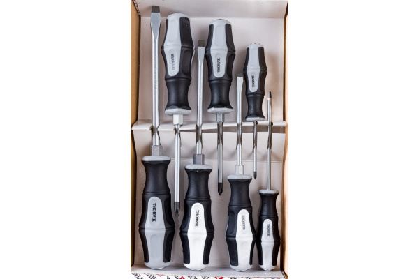 Набор отверток ударных стержневых THORVIK SDGS7CP 7пр.  052288 в Екатеринбурге 